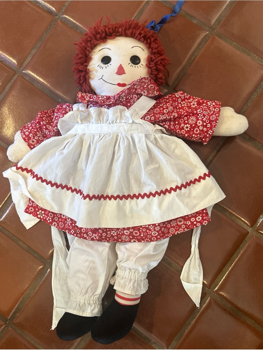 Classic Red Rag Doll vintage